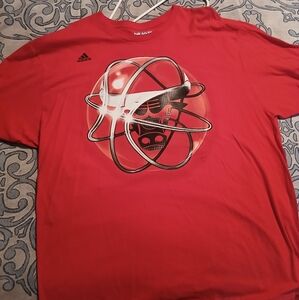 Adidas Chicago BULLS Red Graphic T-Shirt